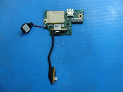 Dell Inspiron 13.3" 7373 OEM USB Power Button SD Reader Board w/Cable 3MFMX