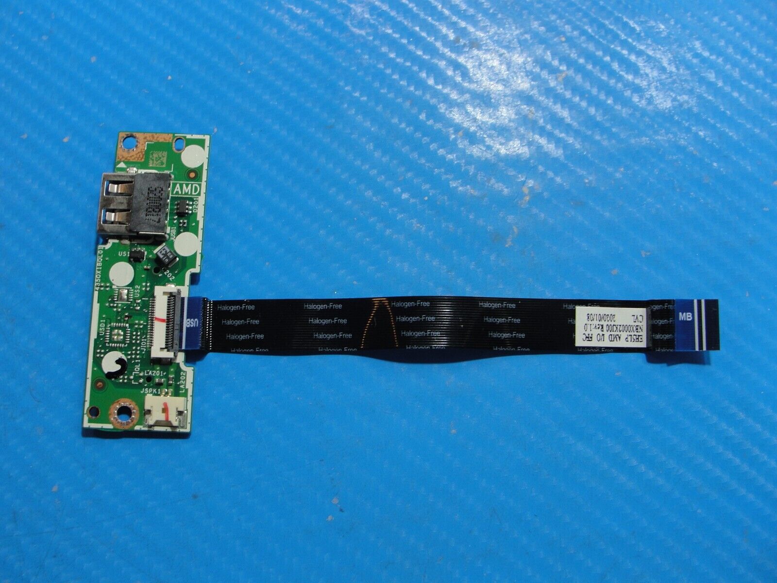 Acer Aspire 5 15.6” A515-43-R19L Genuine Laptop USB Port Board w/Cable LS-H801P