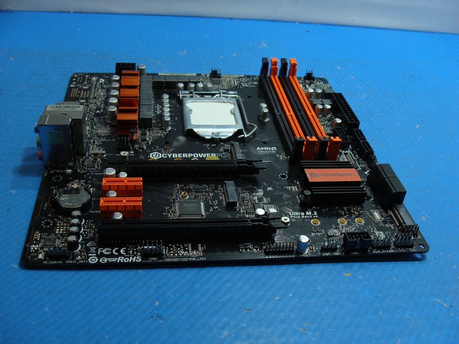 CyberPowerPC C-Series Genuine Desktop Intel Socket Motherboard