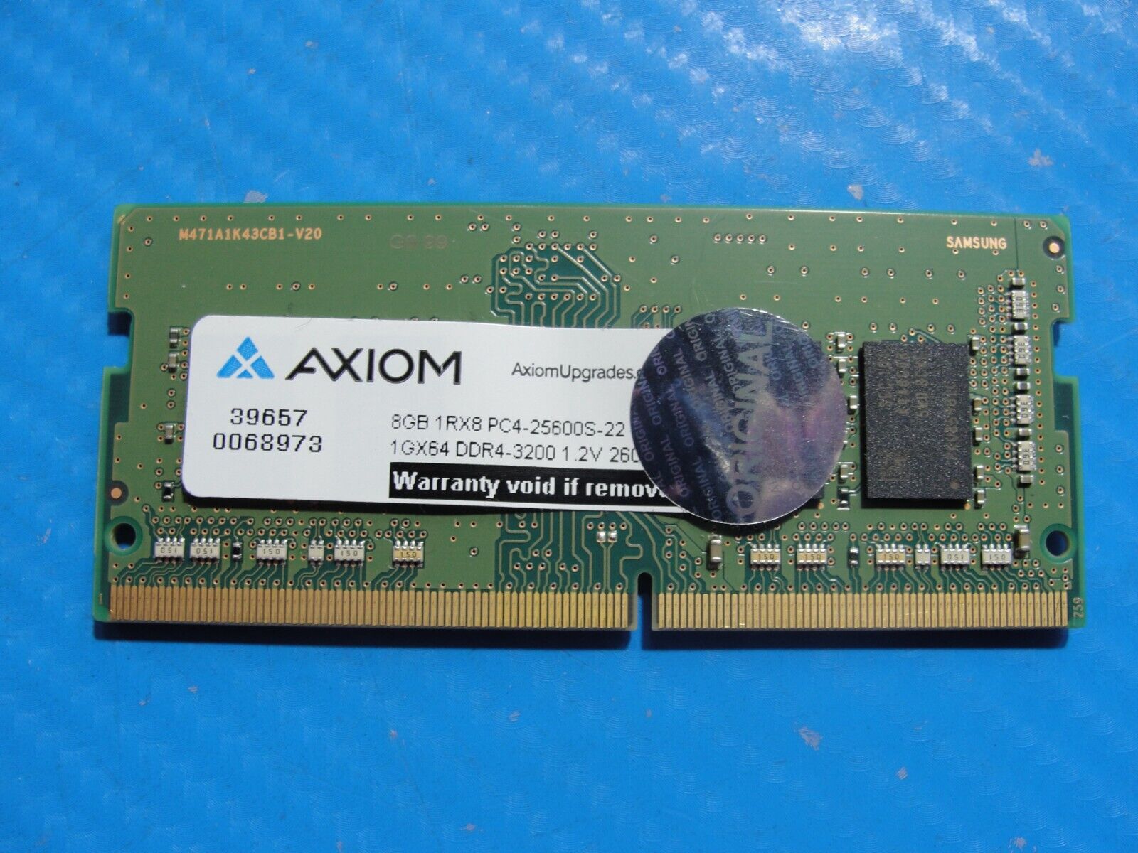 Dell 5420 Axiom 8GB 1Rx8 PC4-25600S DDR4-3200 SO-DIMM Memory RAM