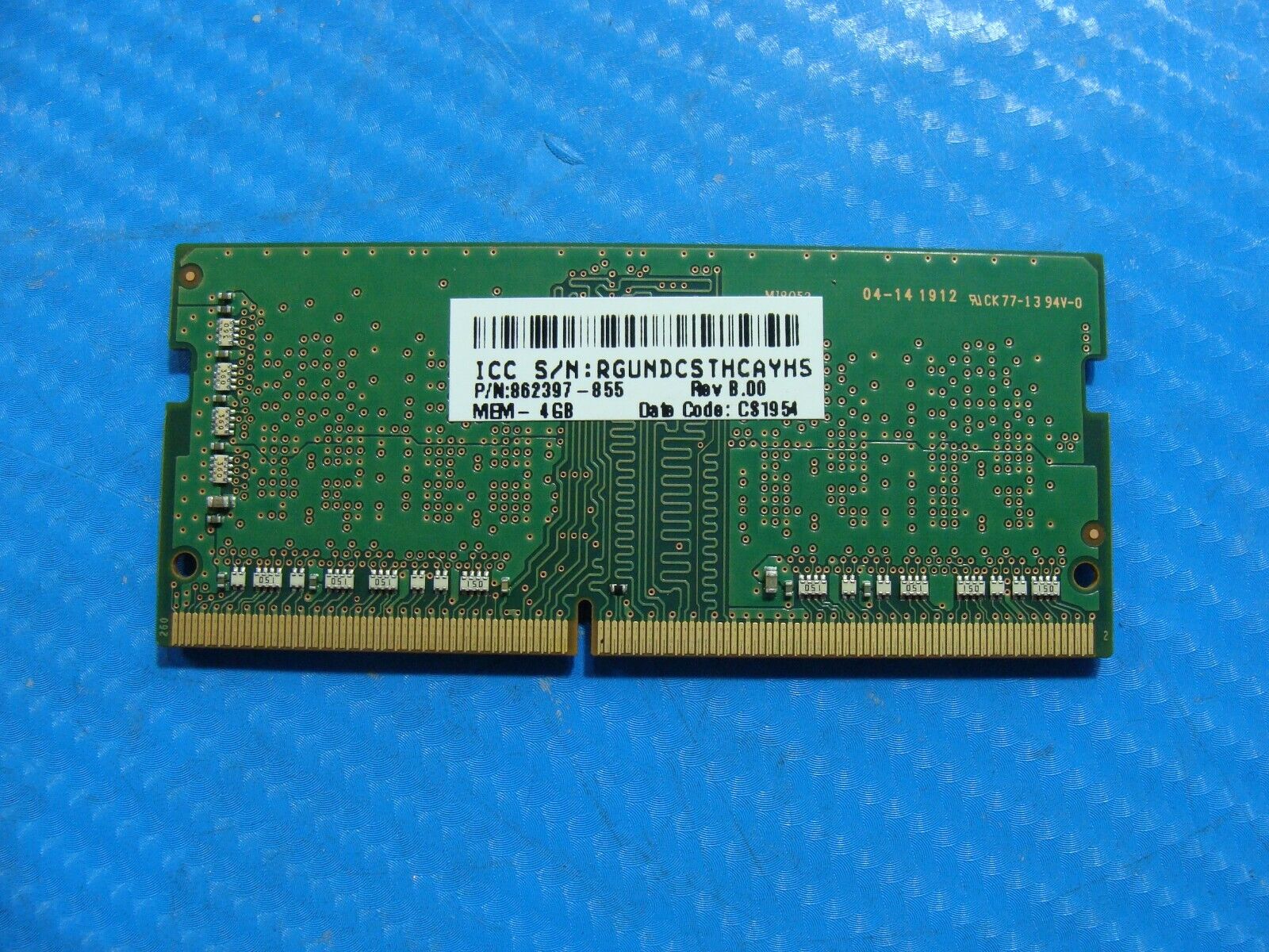 HP 14-cf0012dx Samsung 4GB 1Rx16 PC4-2666V Memory RAM SO-DIMM M471A5244CB0-CTD