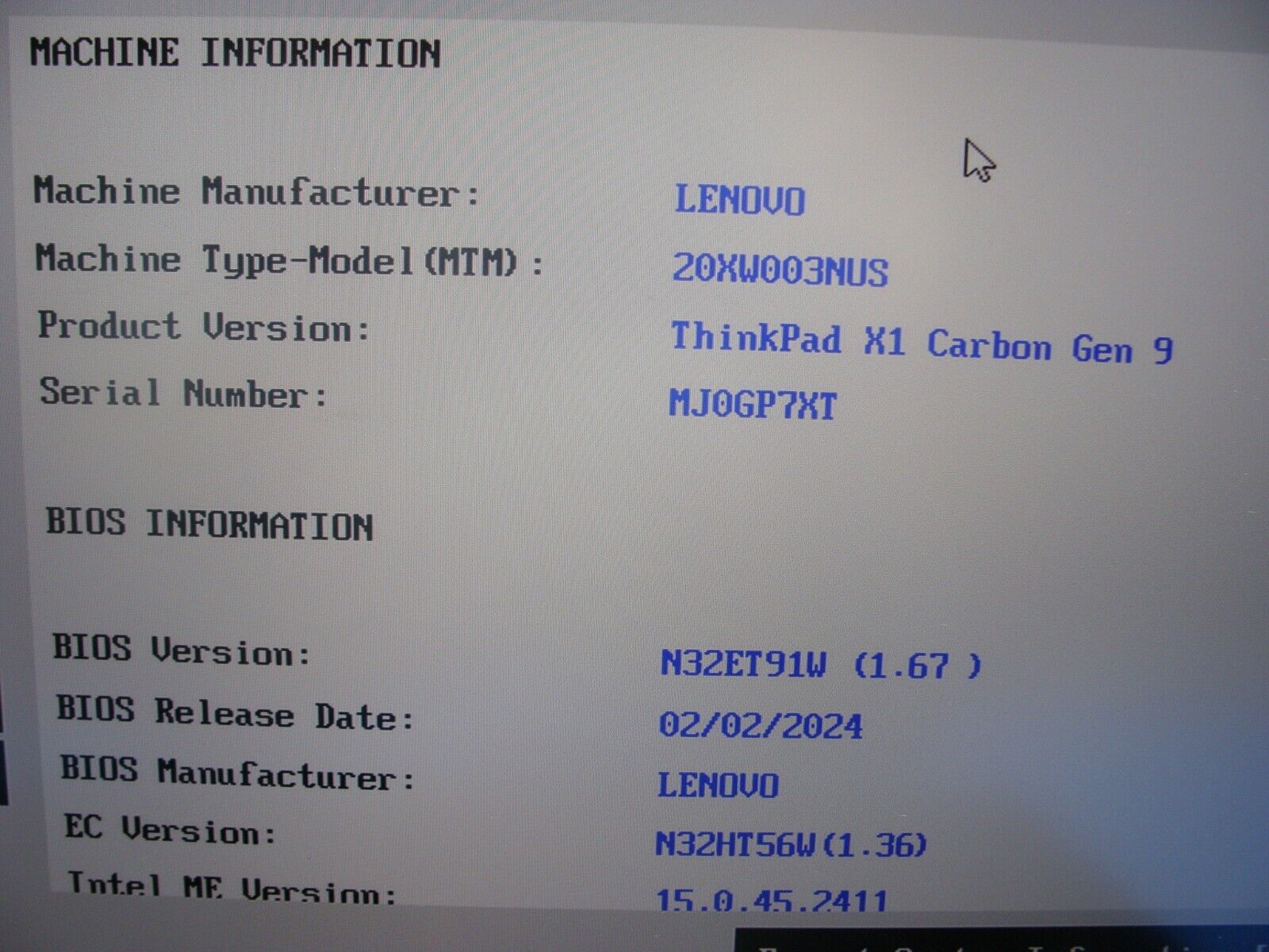 Lenovo ThinkPad X1 Carbon 9th Gen 14