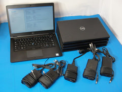 Lot 5x Dell Latitude 5480 Intel i5-7300U Laptop EXCELLENT BATTERY PWR Adp NO SSD