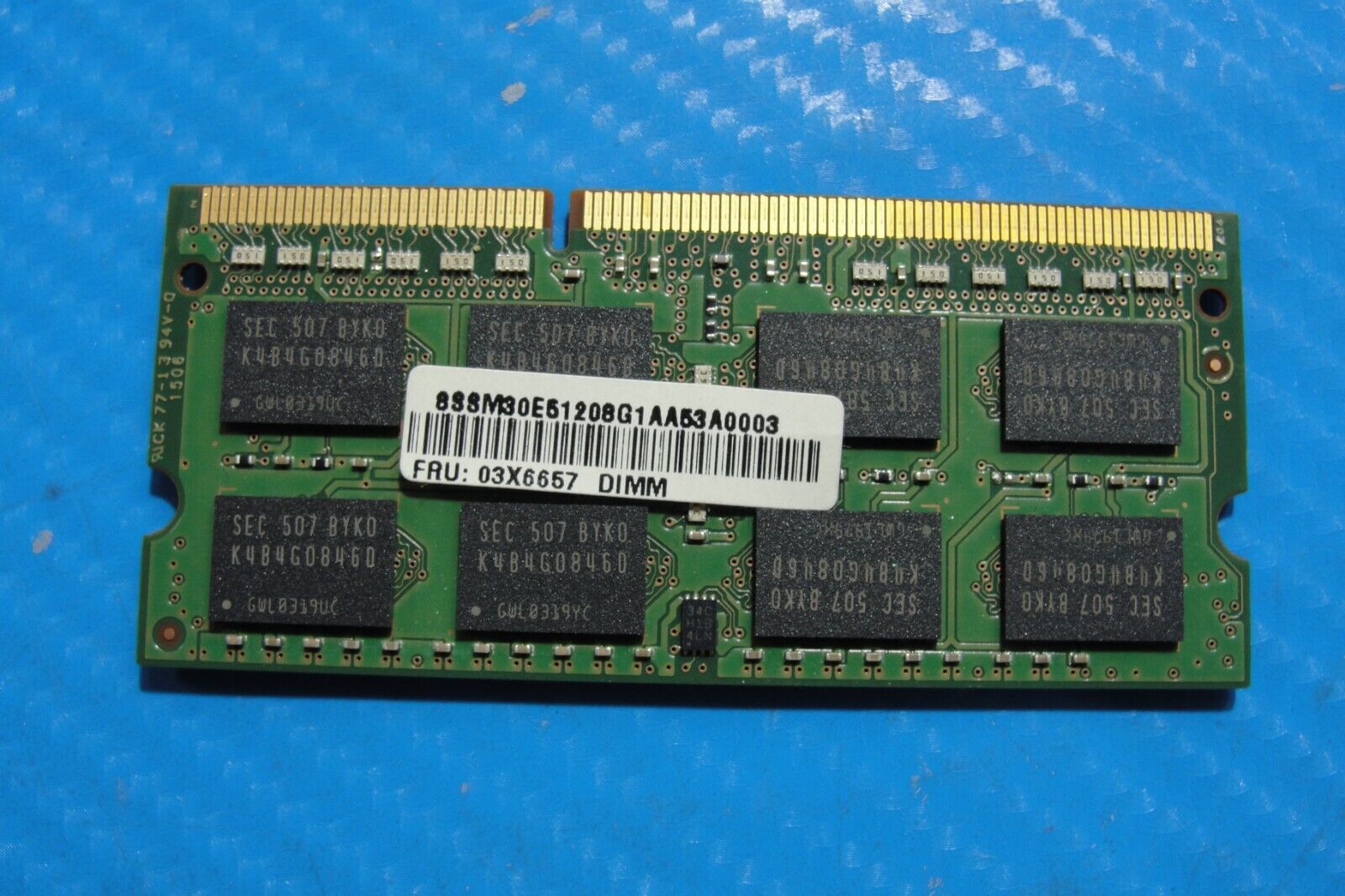 Lenovo E560 Samsung 8GB 2Rx8 PC3L-12800S Memory RAM SO-DIMM M471B1G73DB0-YK0