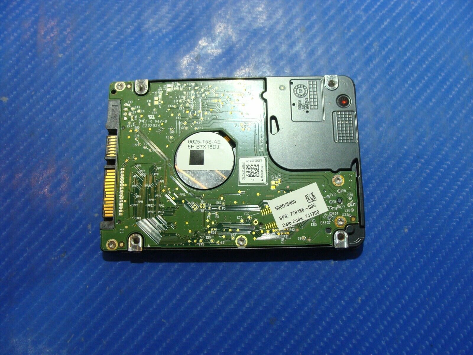 HP 15-bw011dx WD 500GB HDD Hard Drive WD5000LPCX 778186-005