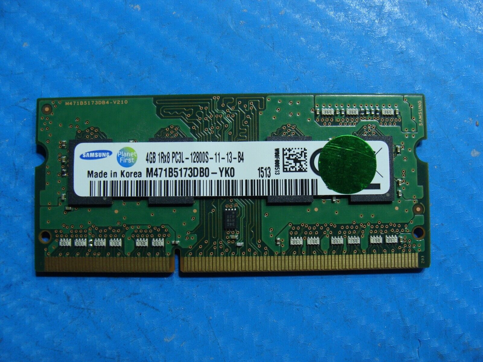 Lenovo G50-45 So-Dimm Samsung 4Gb Memory Ram PC3L-12800S M471B5173DB0-YK0