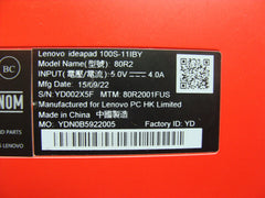 Lenovo IdeaPad 100S-11IBY 11.6" Genuine Bottom Case Base Cover Red 5CB0K3895211