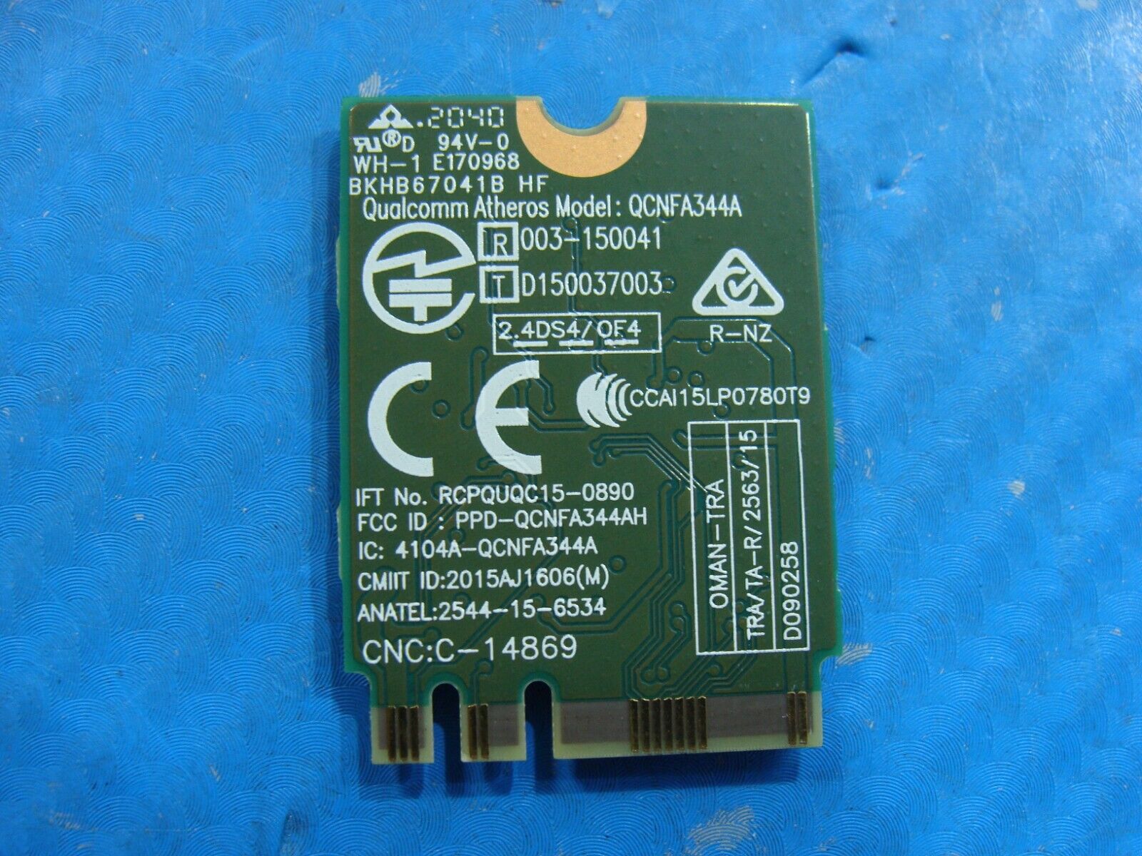 Dell Vostro 15.6” 15 5502 Genuine Laptop Wireless WiFi Card D4V21 QCNFA344A