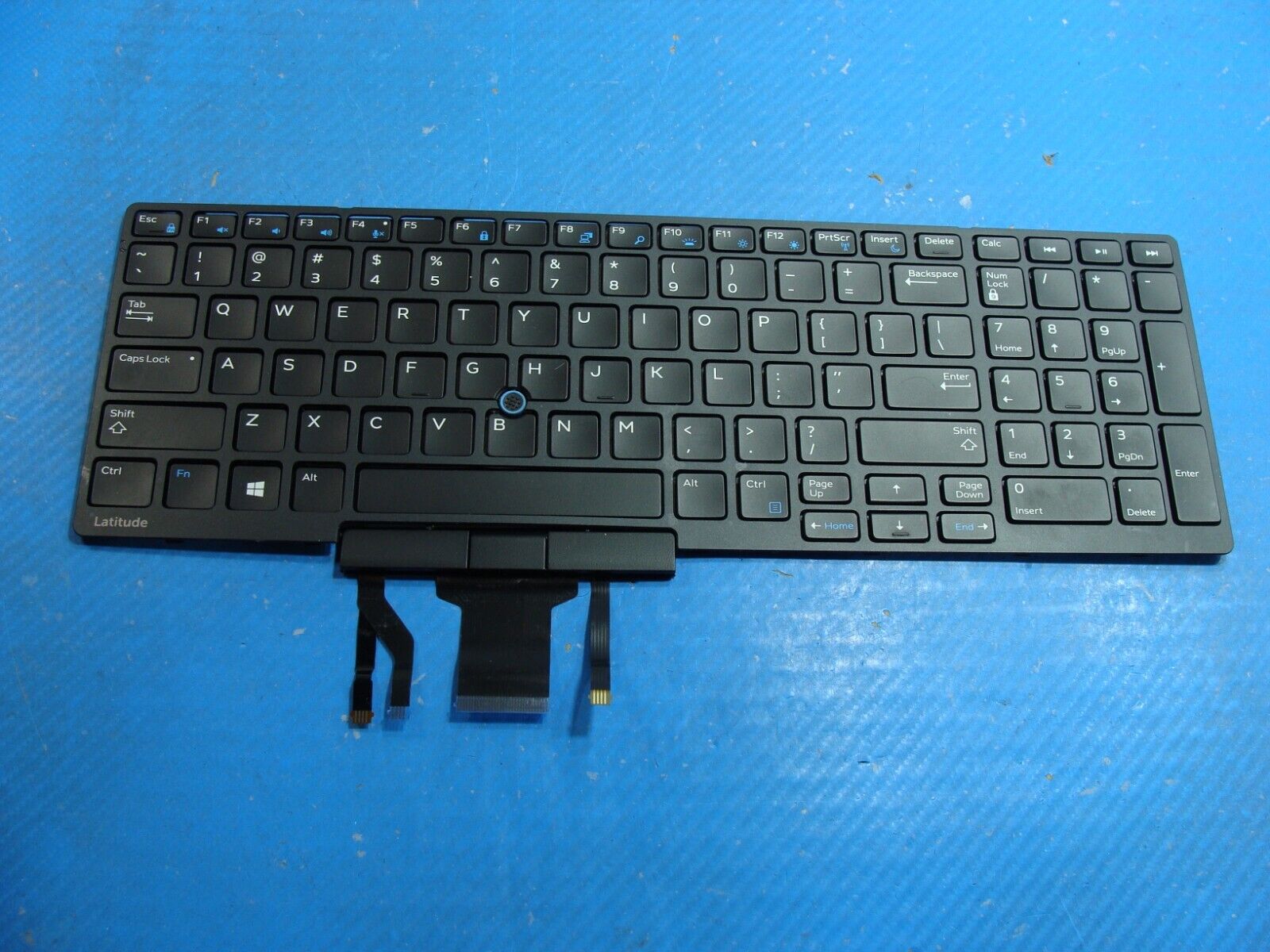Dell Latitude 15.6” 5580 Genuine Laptop US Backlit Keyboard 383D7 PK1313M3B00
