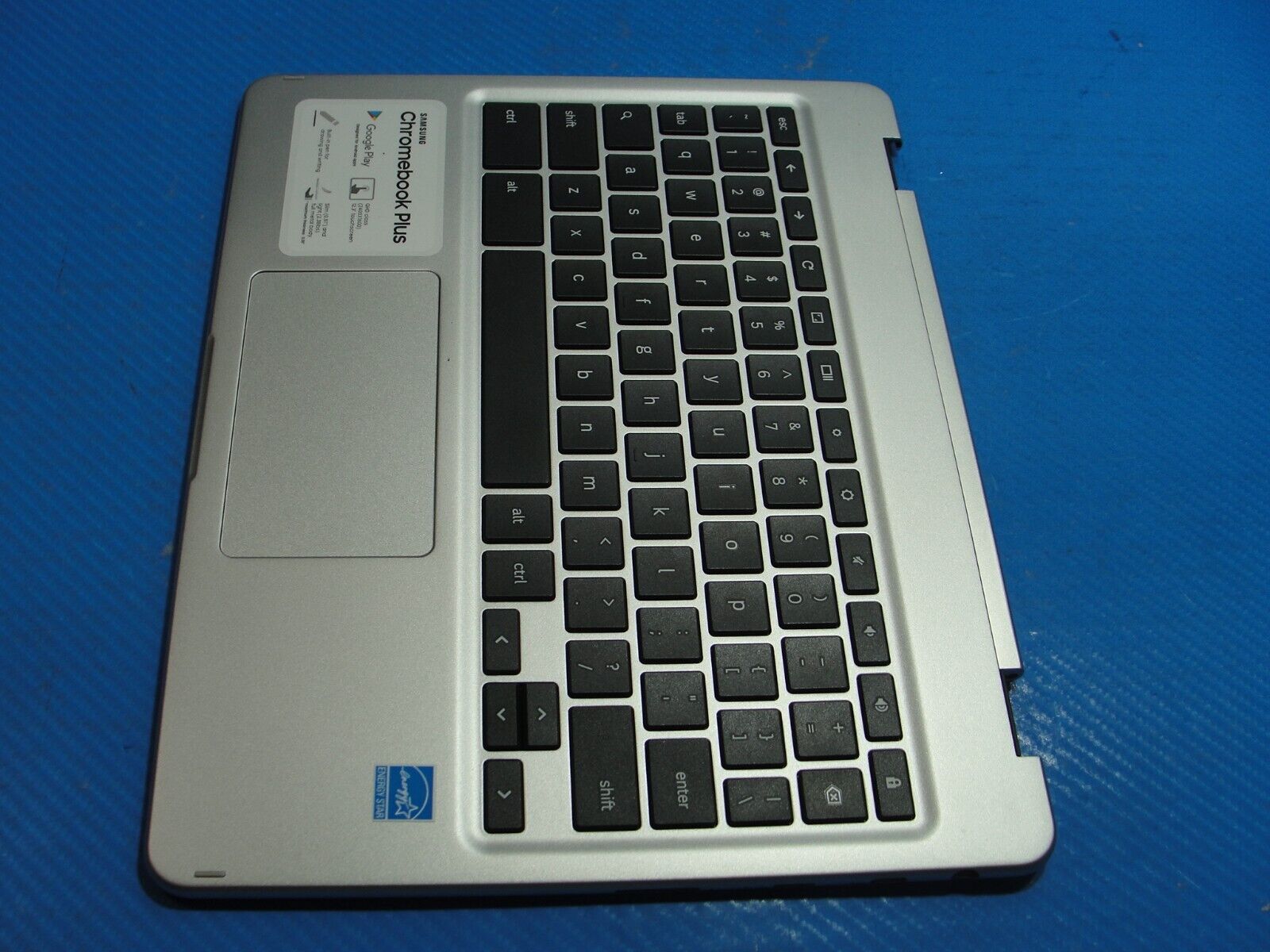 Samsung Chromebook XE513C24-K01US Palmrest w/Keyboard TouchPad BA98-00871A Grd A