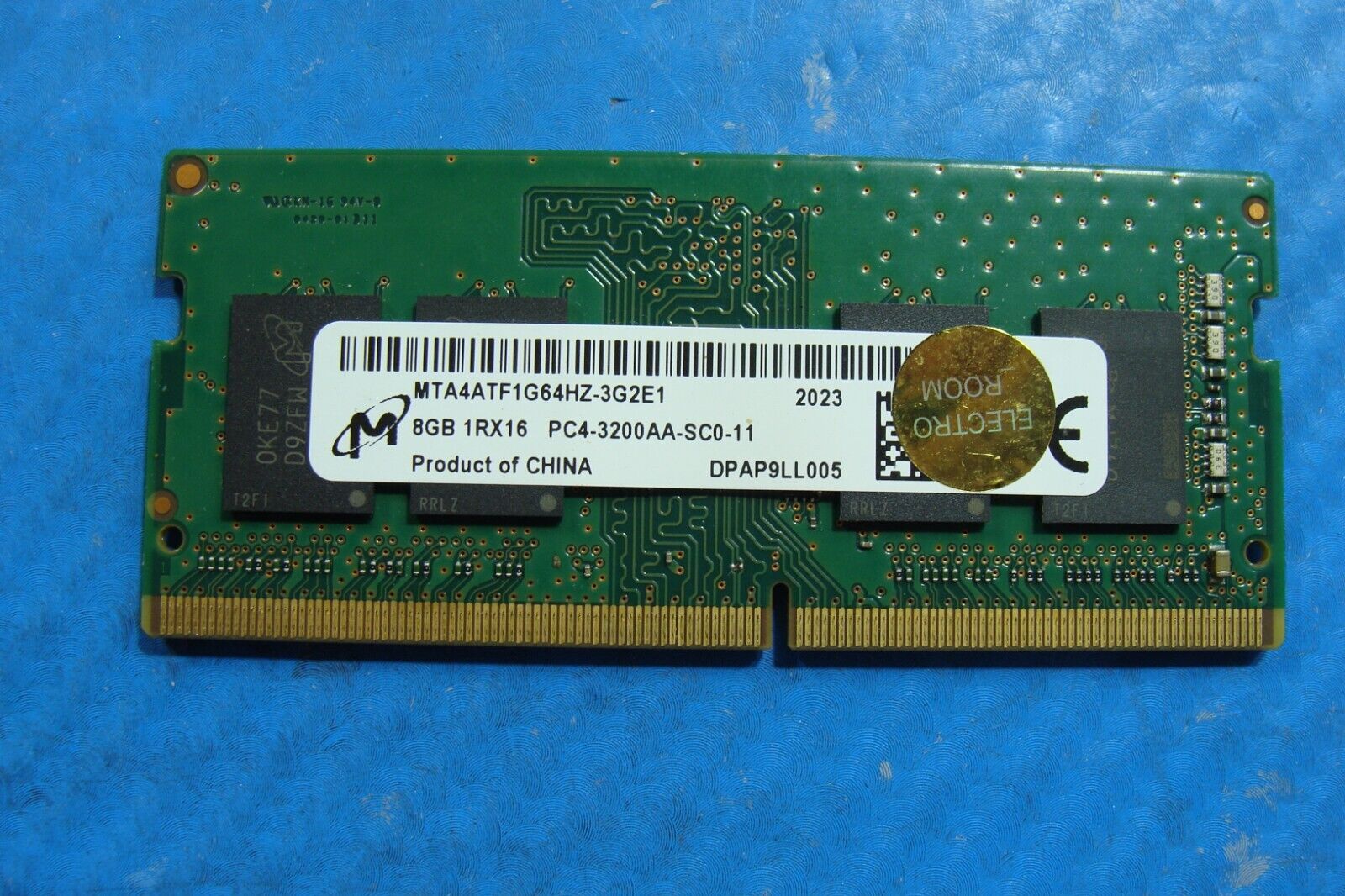 HP 15-dy1124nr Micron 8GB 1Rx16 PC4-3200AA Memory RAM MTA4ATF1G64HZ-3G2E1