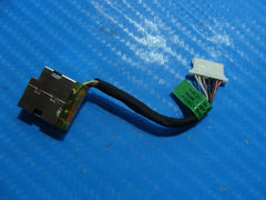 HP 14-cf0012dx 14" Genuine Laptop DC IN Power Jack w/Cable 799735-F51