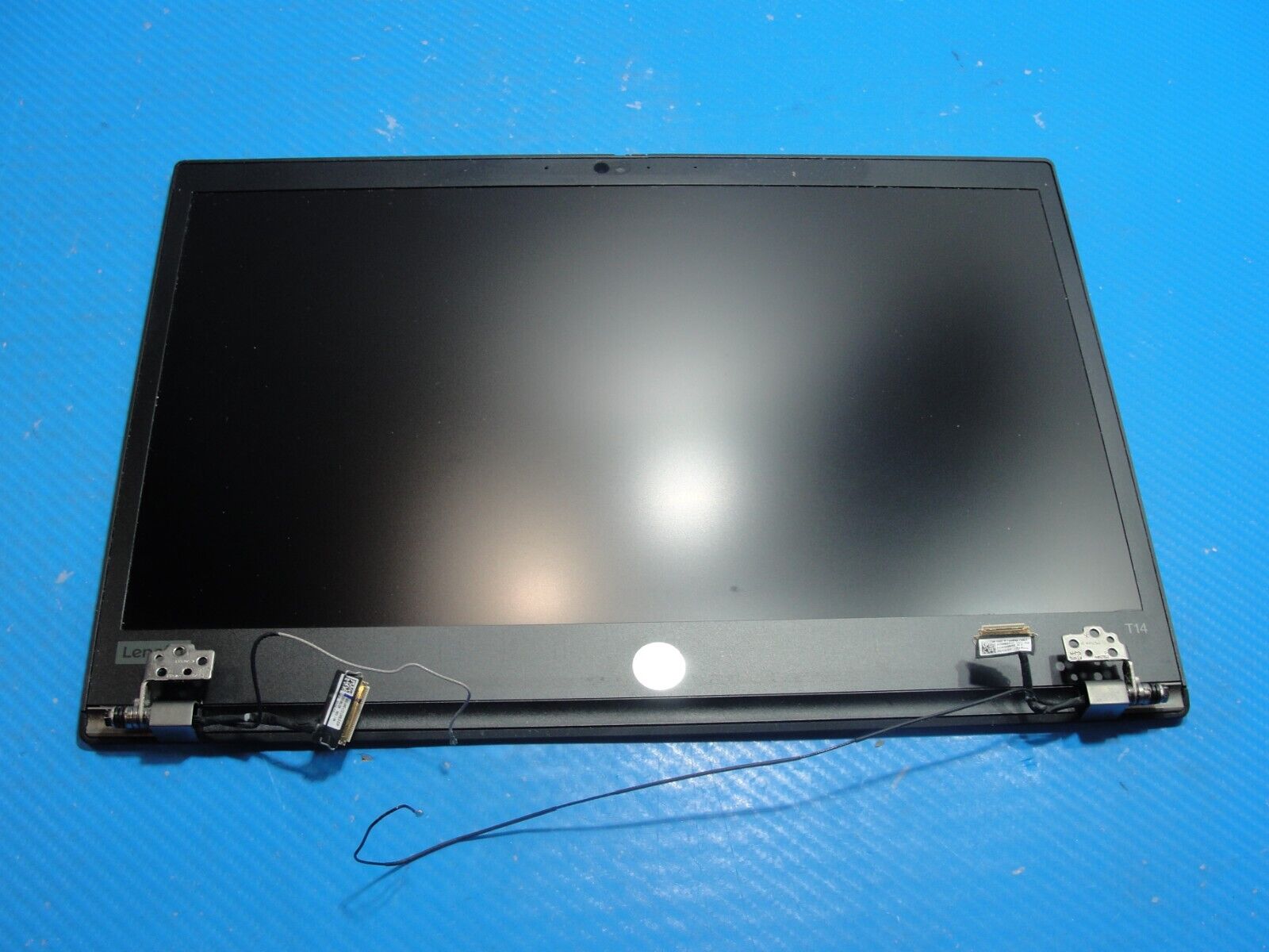 Lenovo ThinkPad 14” T14 Gen 1 Matte 4K UHD LCD Screen Complete Assembly Black