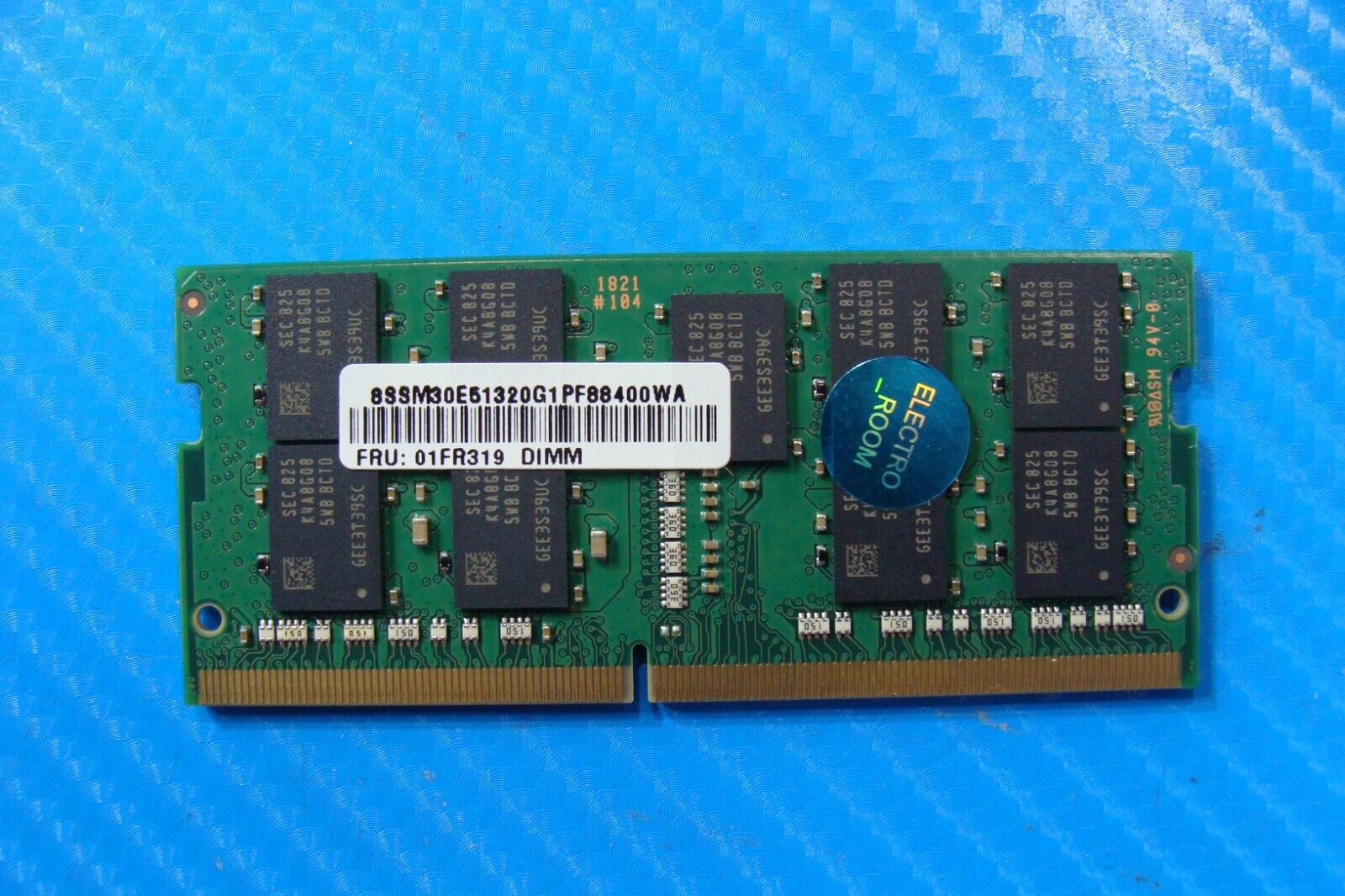 Lenovo P52 Samsung 16GB 2Rx8 PC4-2666V SO-DIMM Memory RAM M474A2K43BB1-CTDQ