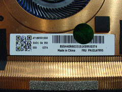 Lenovo ThinkPad T490s 14" Genuine CPU Cooling Fan w/Heatsink 01AY995 AT1BR001SS0