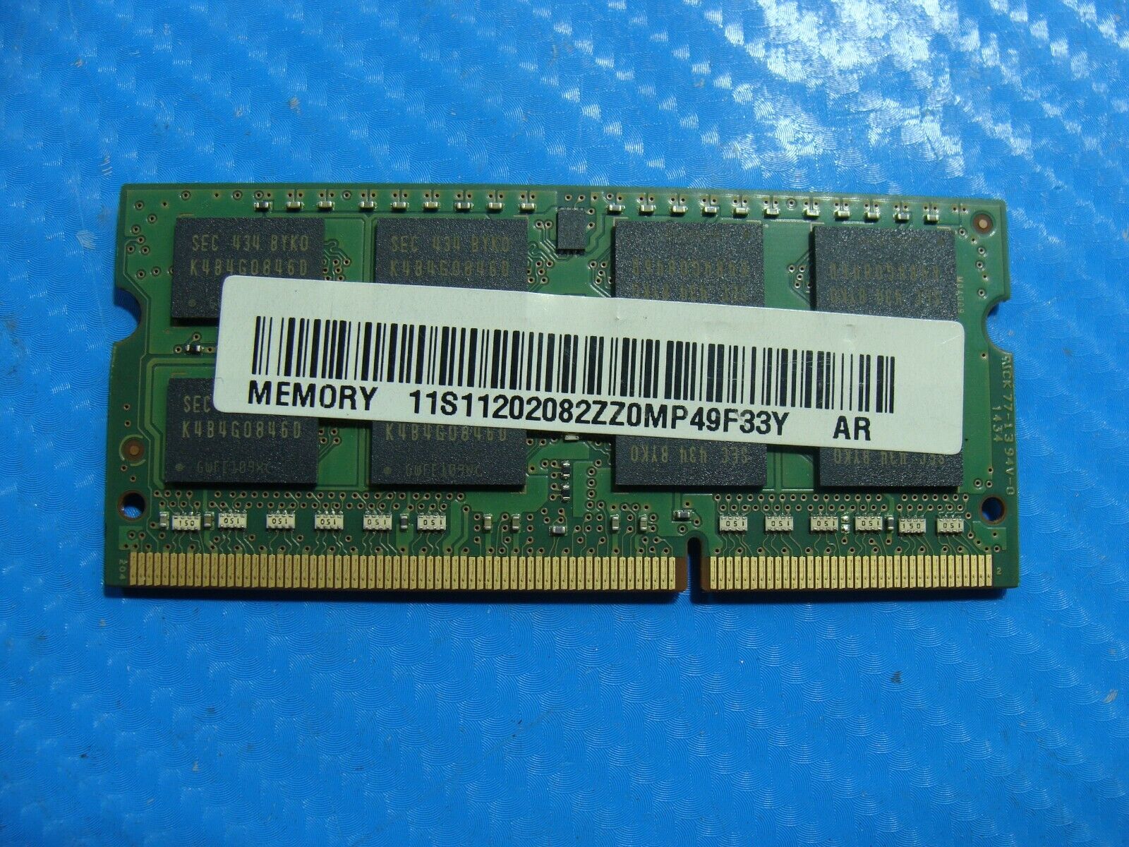 Lenovo Y40-70 Samsung 8GB PC3L-12800S SO-DIMM Memory RAM M471B1G73DB0-YK0