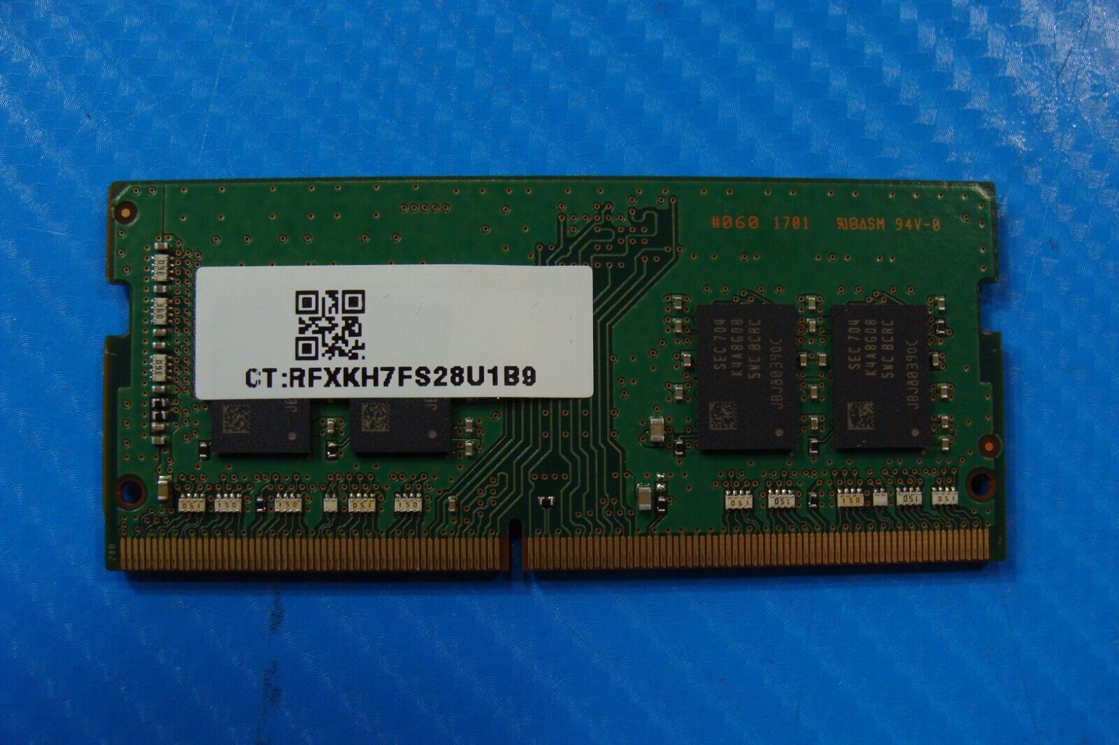 HP 15-bl012dx Samsung 8GB 1Rx8 PC4-2400T Memory RAM SO-DIMM M471A1K43CB1-CRC