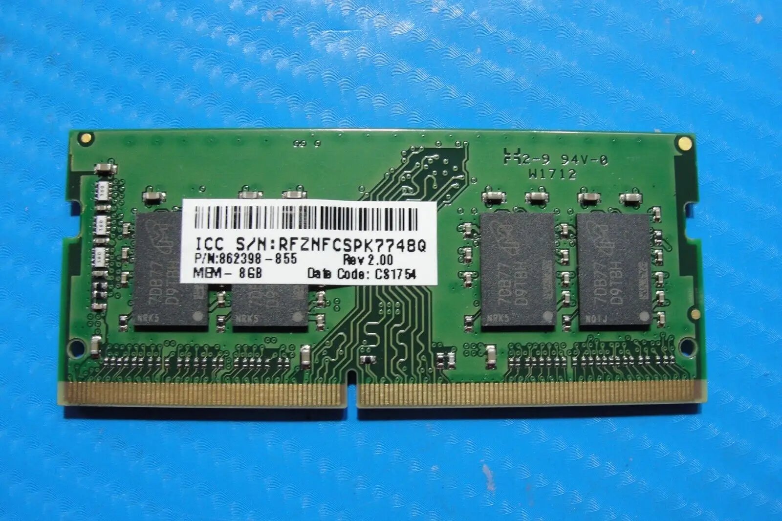 HP 17m-ae011dx Kingston 8GB 1Rx8 PC4-2400R Memory RAM SO-DIMM HP24D4S7S8MBP-8