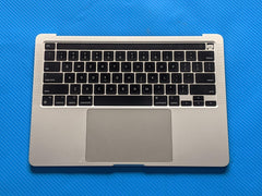 MacBook Pro A2338 2020 MYDA2LL 13" Top Case Palmrest w/Battery Silver 661-18433