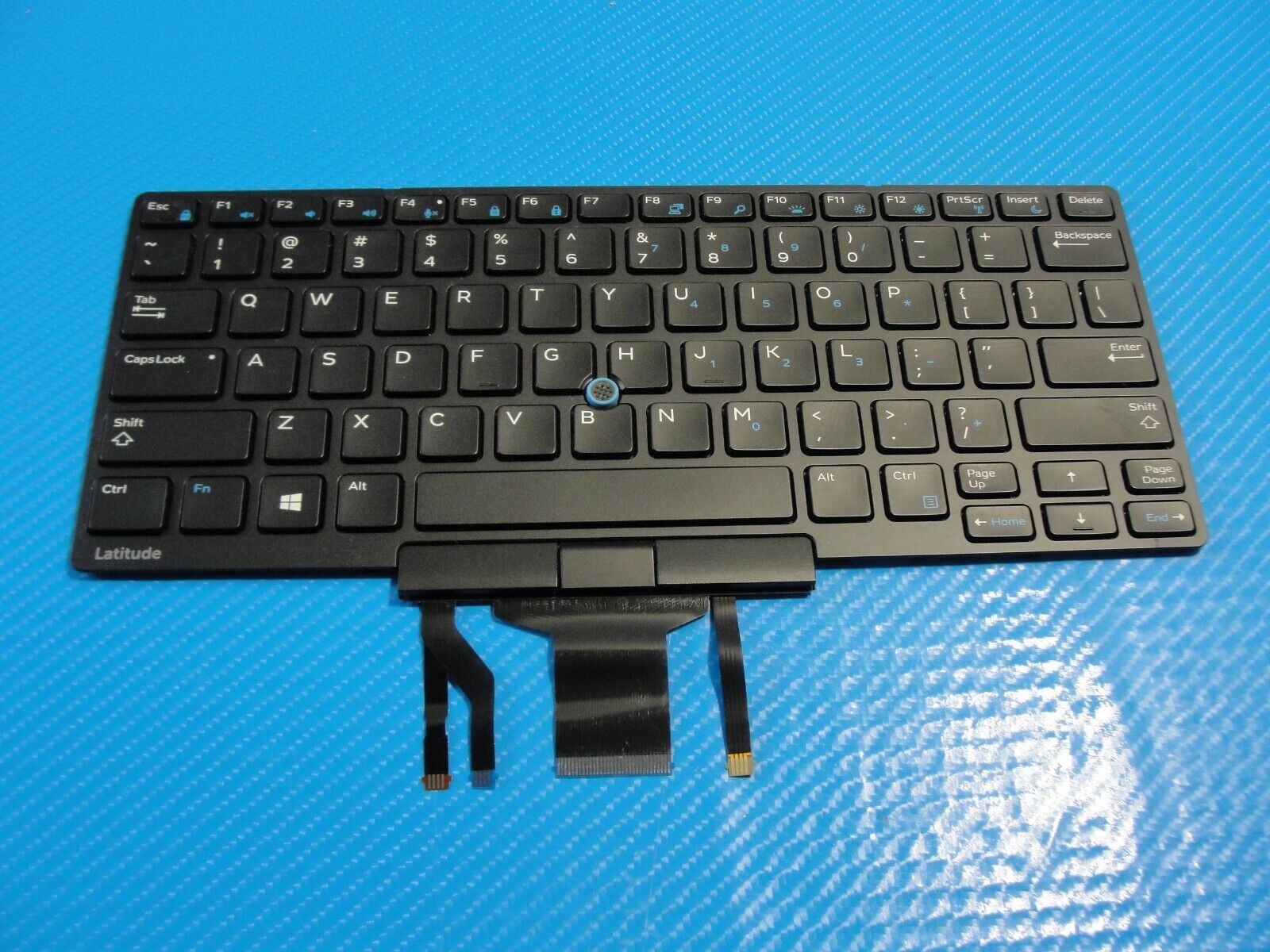 Dell Latitude 14” 5480 Genuine Laptop US Backlit Keyboard D19TR PK1313D4B00