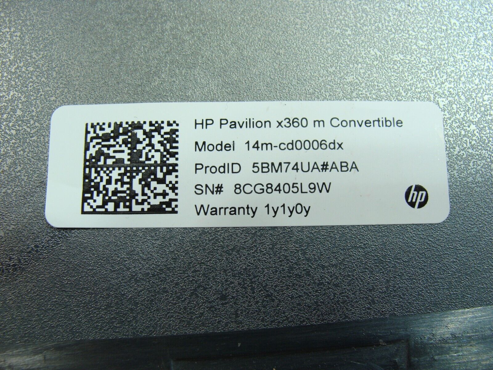 HP Pavilion x360 14m-cd0006dx 14