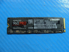 HP ZBook 15 G3 Samsung 512GB M.2 NVME SSD MZVKP512HMHQ