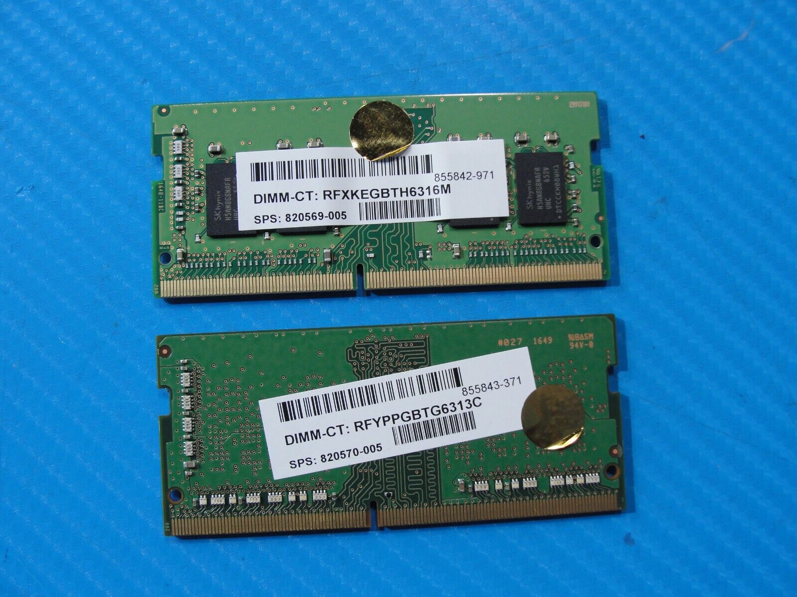 HP m6-aq103dx SK Hynix 4GB & 8GB PC4-2400T Memory RAM SO-DIMM HMA81GS6AFR8N-UH