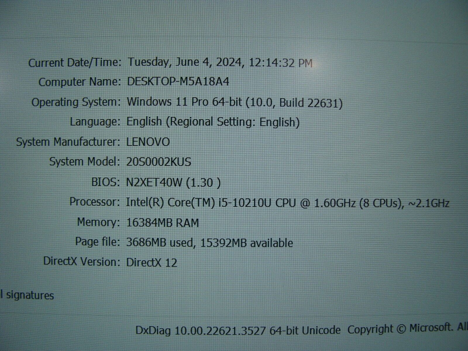 Lenovo ThinkPad T14 Gen 1 14