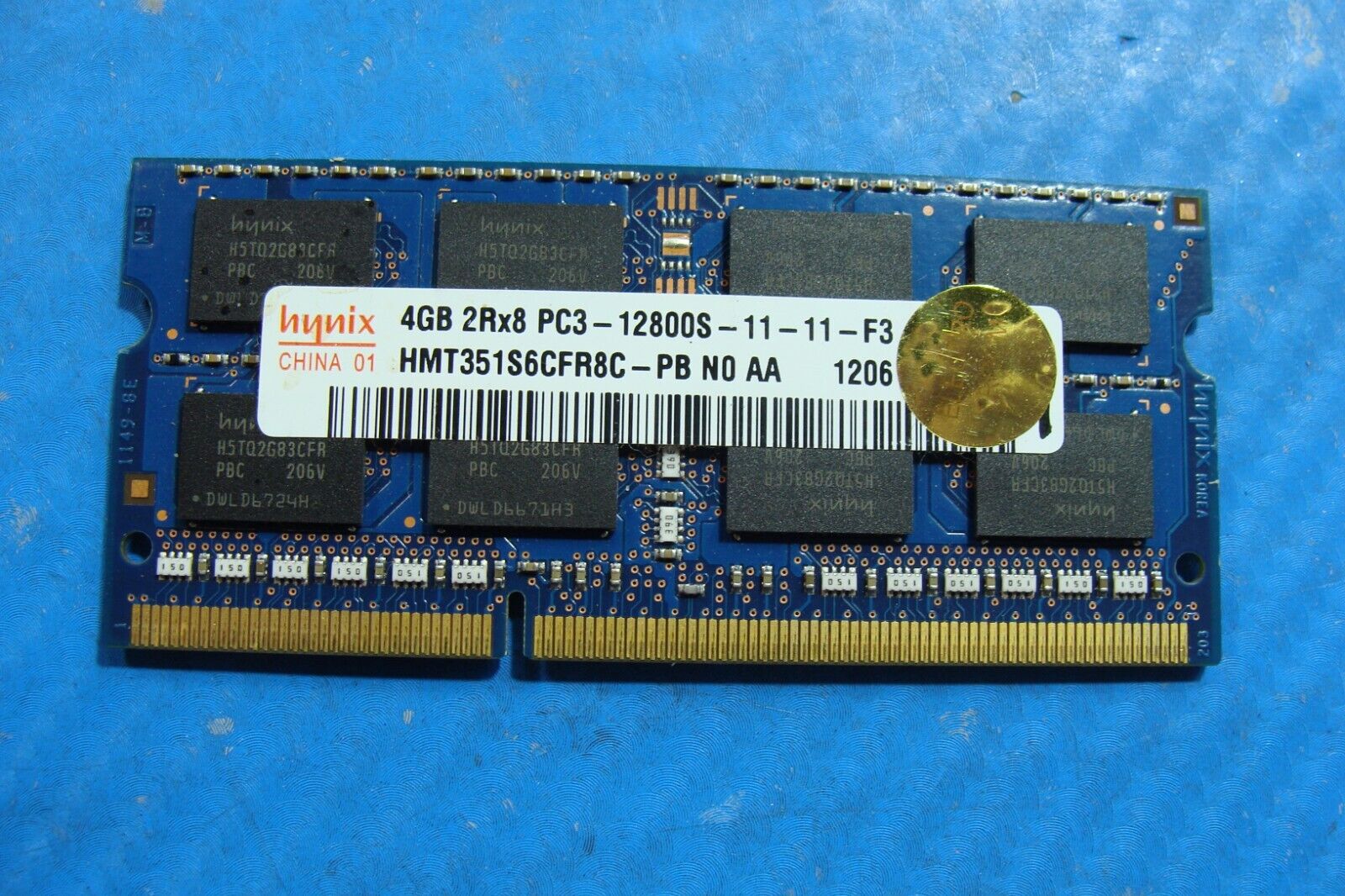 Dell 14z 5423 Hynix 4GB 2Rx8 PC3-12800S Memory RAM SO-DIMM HMT351S6CFR8C-PB