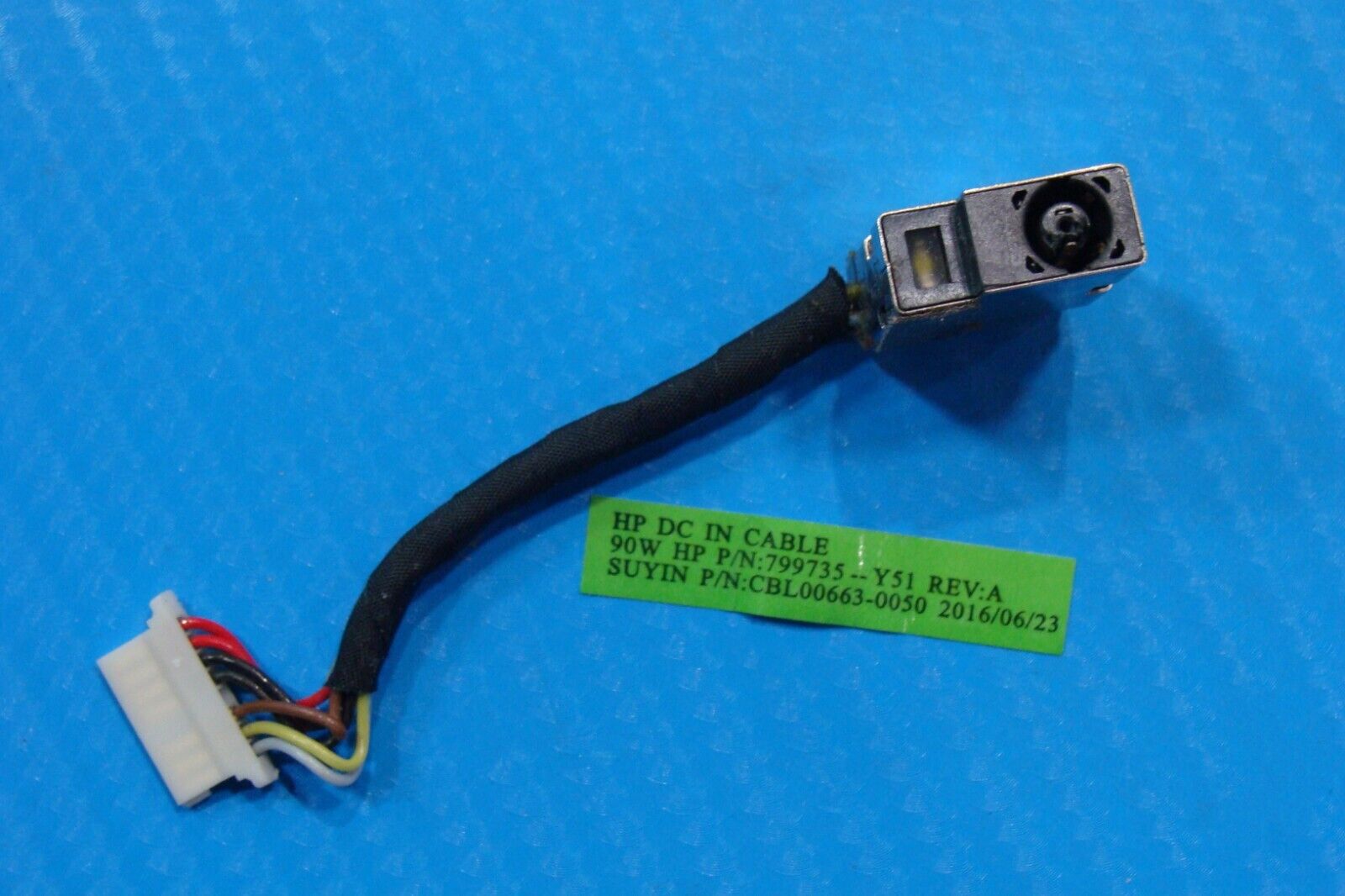 HP Envy x360 15.6” m6-aq003dx Genuine Laptop DC IN Power Jack w/Cable 799735-Y51