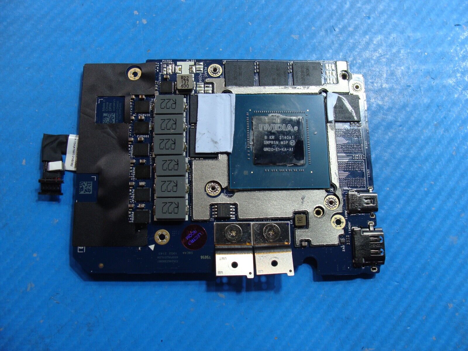 Dell Precision 17.3” 7760 Nvidia RTX A3000 6GB Graphics Video Card QN20-E1-KA-A1