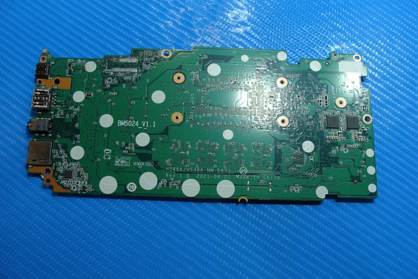 Lenovo Flex 5 Chrome 13ITL6 i3-1115G4 3.0GHz 8GB Motherboard 5B21C75285 AS IS