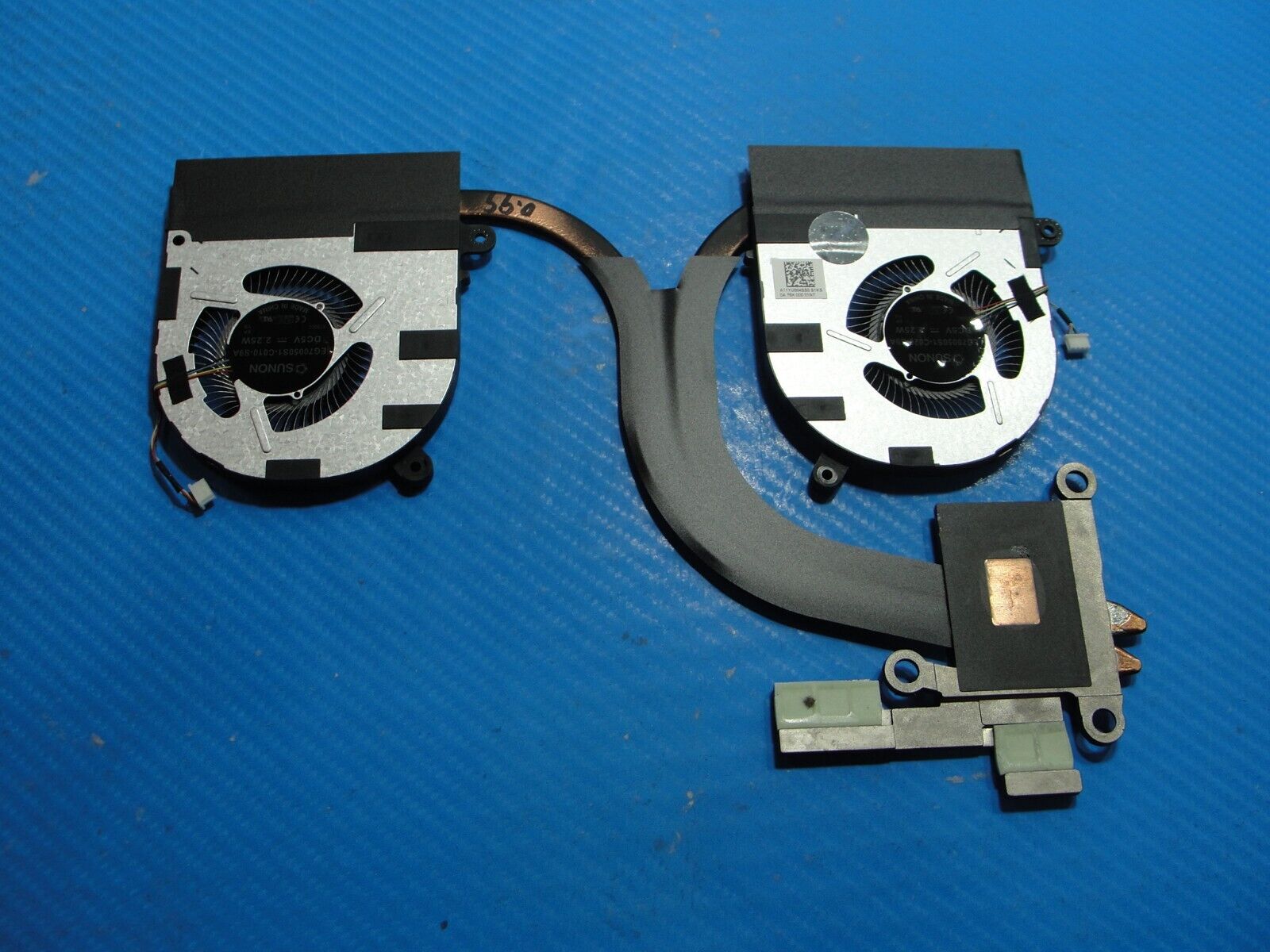 Lenovo Yoga 15.6” 720-15IKB 80X7 Genuine CPU Cooling Fans w/Heatsink AT1YU004SS0