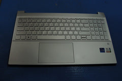 HP Pavilion 15-eg0025nr 15.6" Genuine Palmrest w/Touchpad Keyboard 2HG7HKATPE0