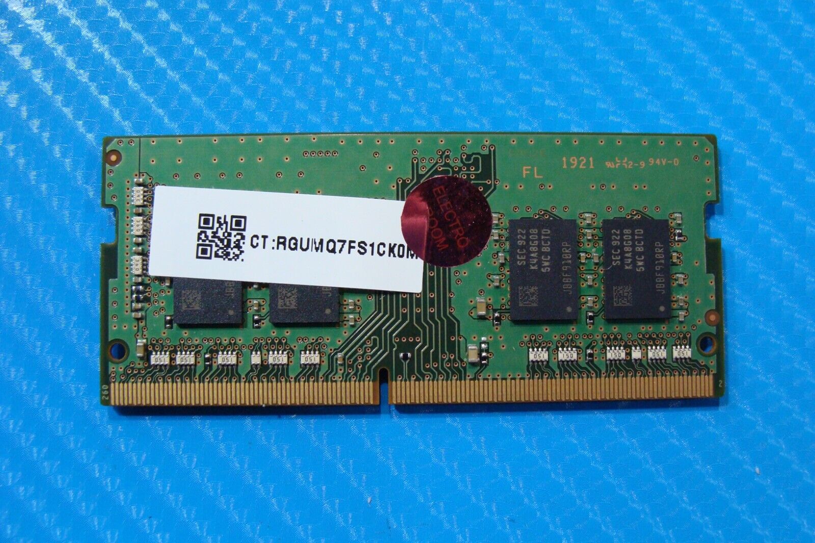 HP 15-cs2062st Samsung 8GB 1Rx8 PC4-2666V Memory RAM SO-DIMM M471A1K43CB1-CTD