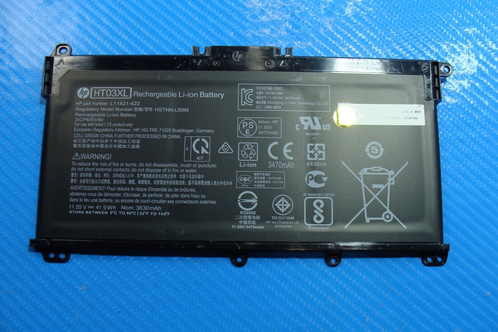 HP Pavilion 15-cs0051wm 15.6