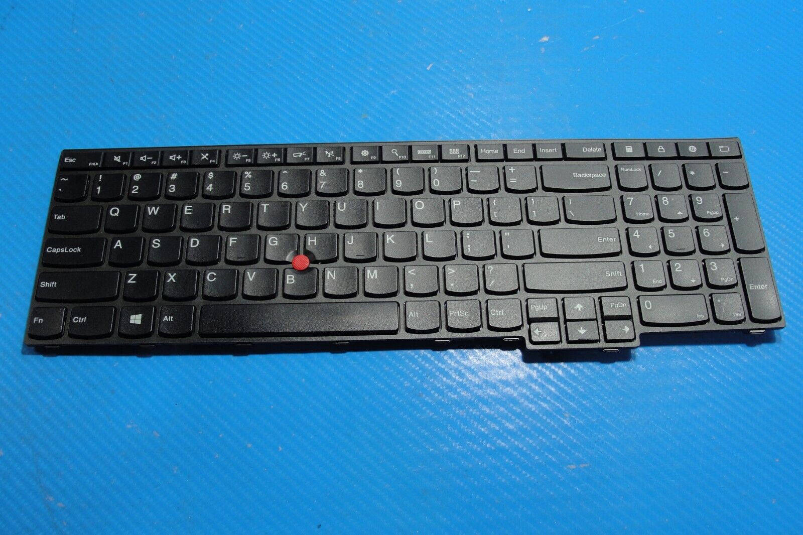 Lenovo ThinkPad 15.6” E560 Genuine US Keyboard 00HN074 SN20F22474 PK130TS3A00