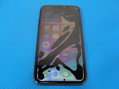 Apple iPhone 11 64GB Black AT&T - 84% Battery /Cracked Screen