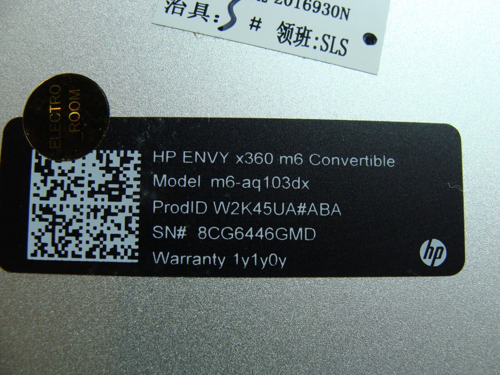 HP ENVY x360 m6-aq103dx 15.6