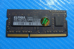 iMac A1418 Elpida 4GB 1Rx8 PC3L-12800S Memory RAM SO-DIMM EBJ40UG8EFU5-GNL-F