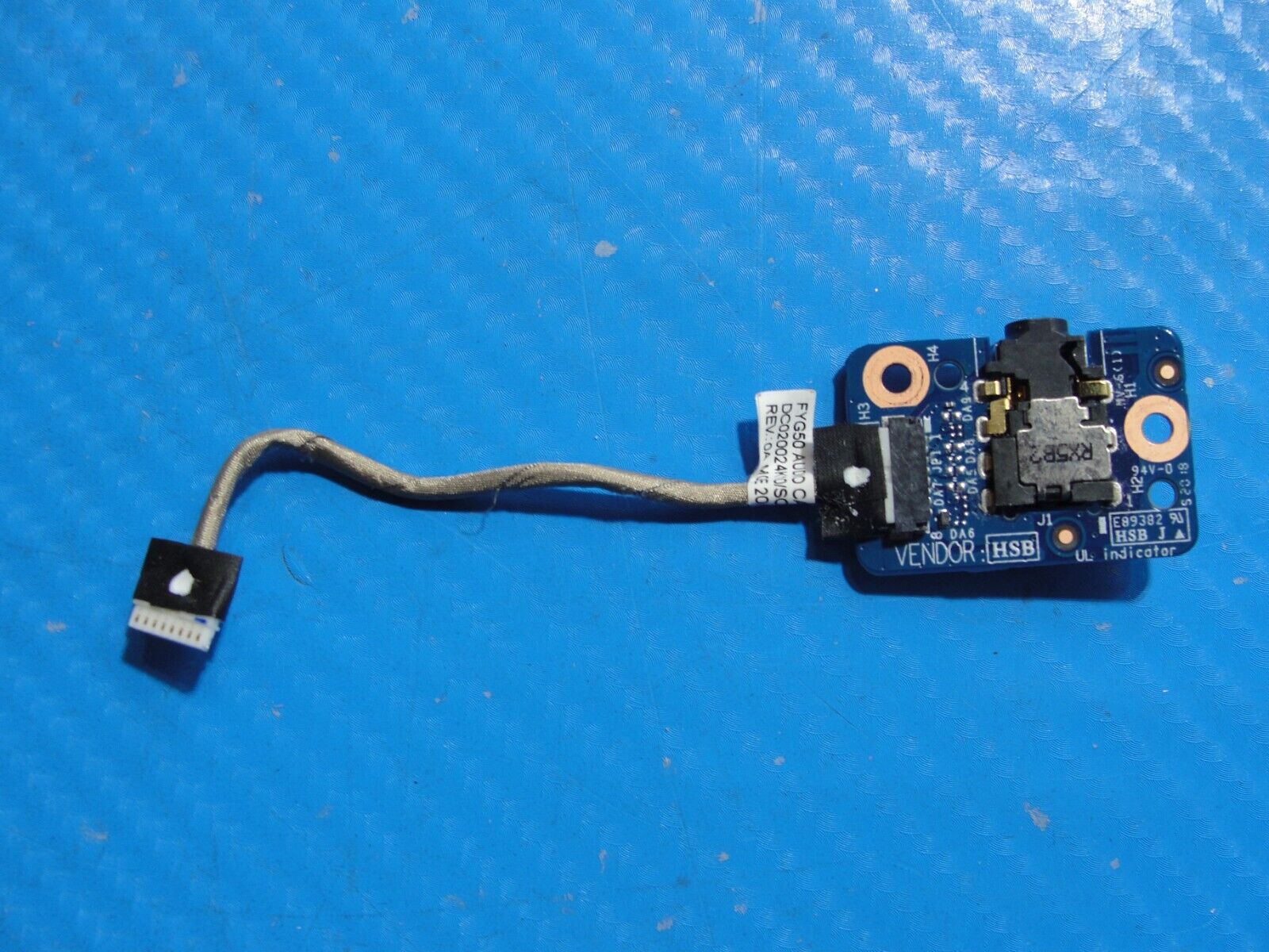 Lenovo Yoga 15.6” C740-15IML 81TD OEM Laptop Audio Port Board w/Cable NS-C435