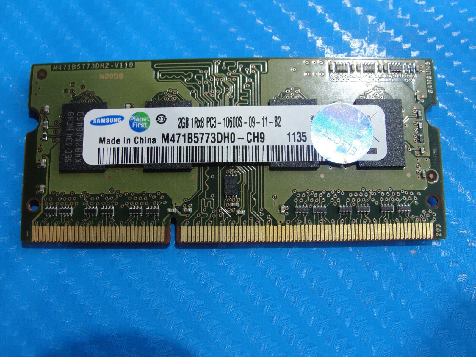 $9.99 | MacBook Pro A1278 Samsung 2Gb pc3-10600s Memory RAM SO-DIMM m471b5773chs-ch9