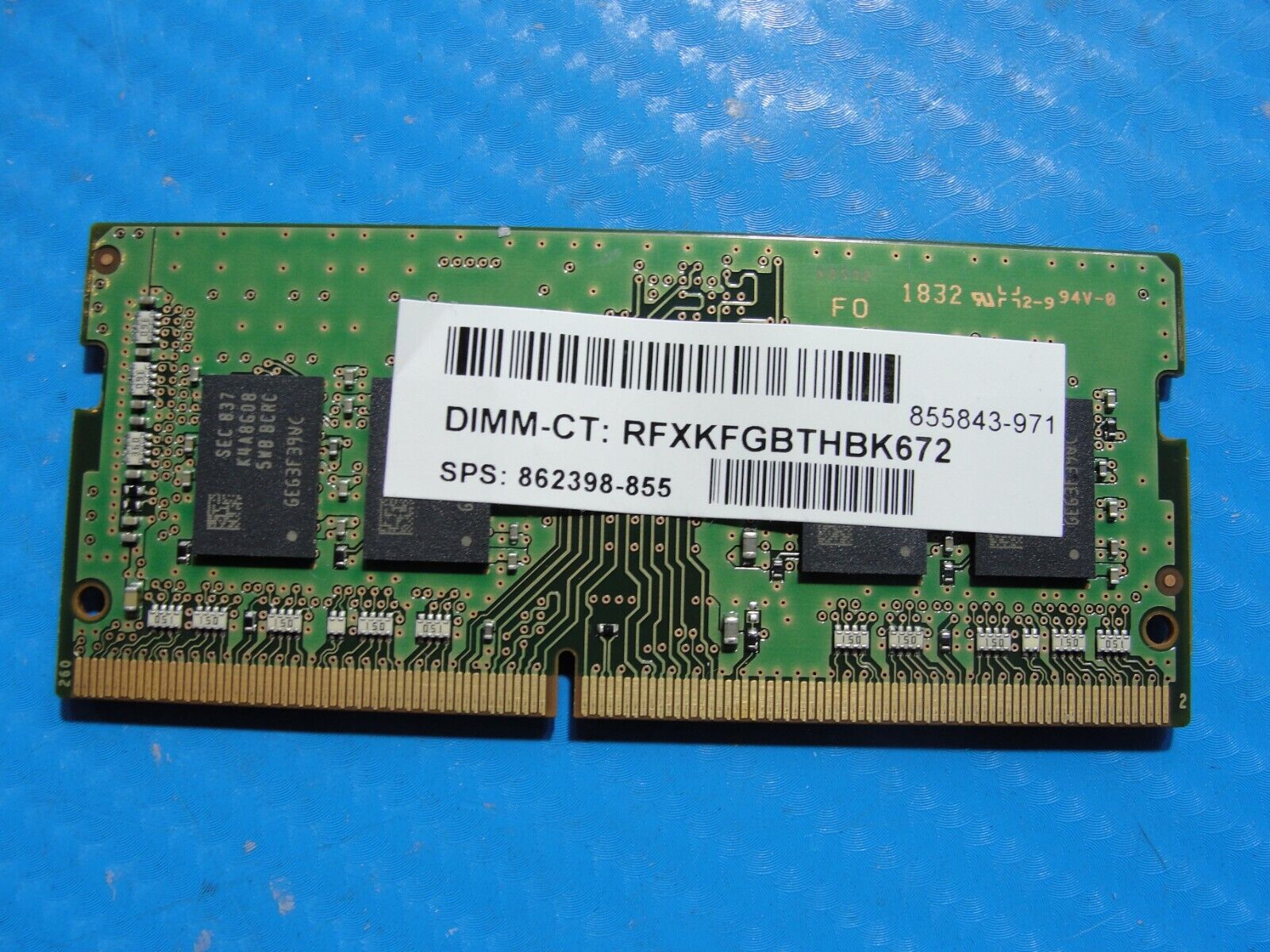 HP 15m-cp0012dx Samsung 8GB 1Rx8 PC4-2400T Memory RAM SO-DIMM M471A1K43BB1-CRC