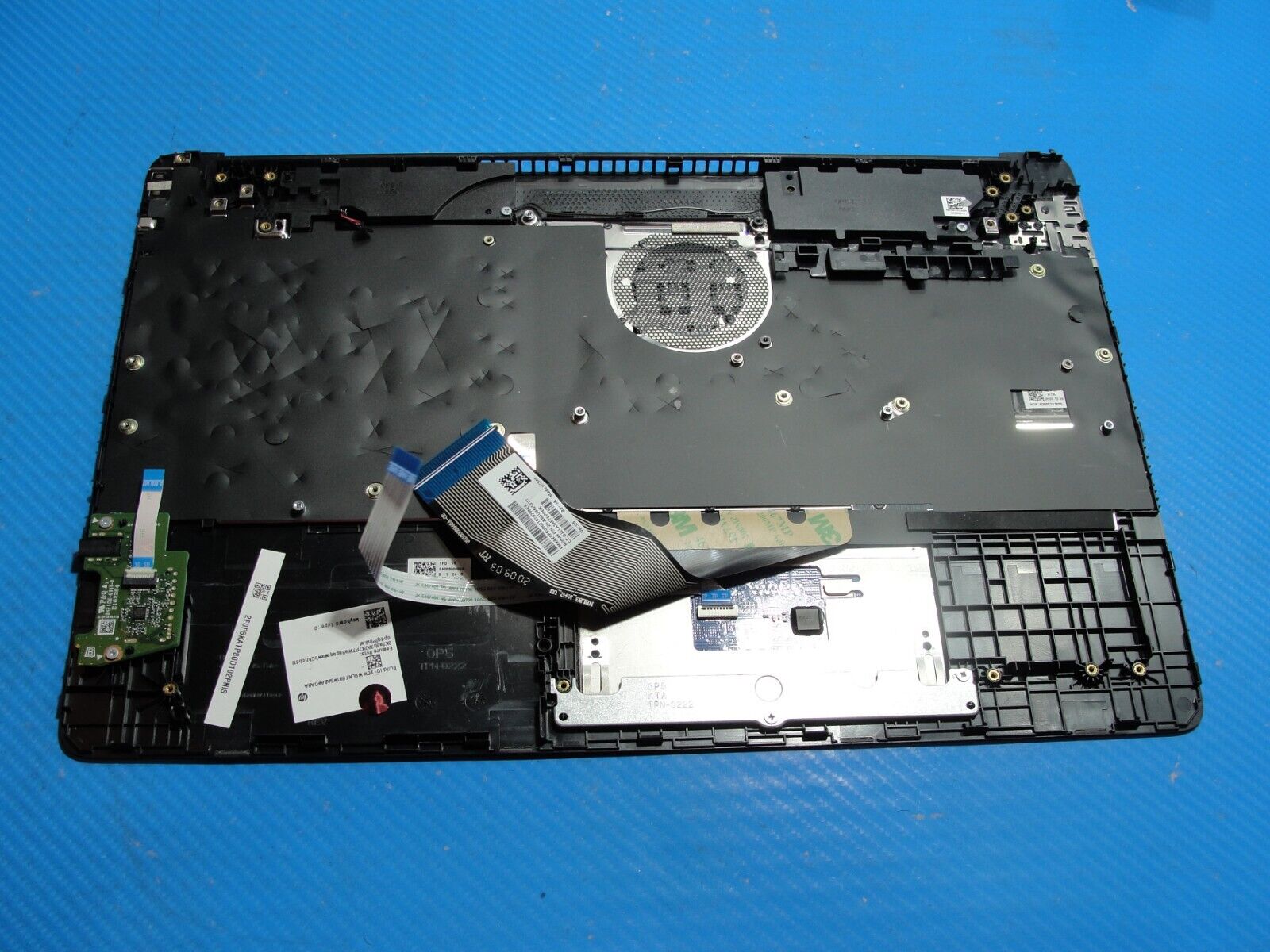 HP 15.6” 15-dyl OEM Laptop Palmrest w/TouchPad Keyboard & Speakers EA0P500602A