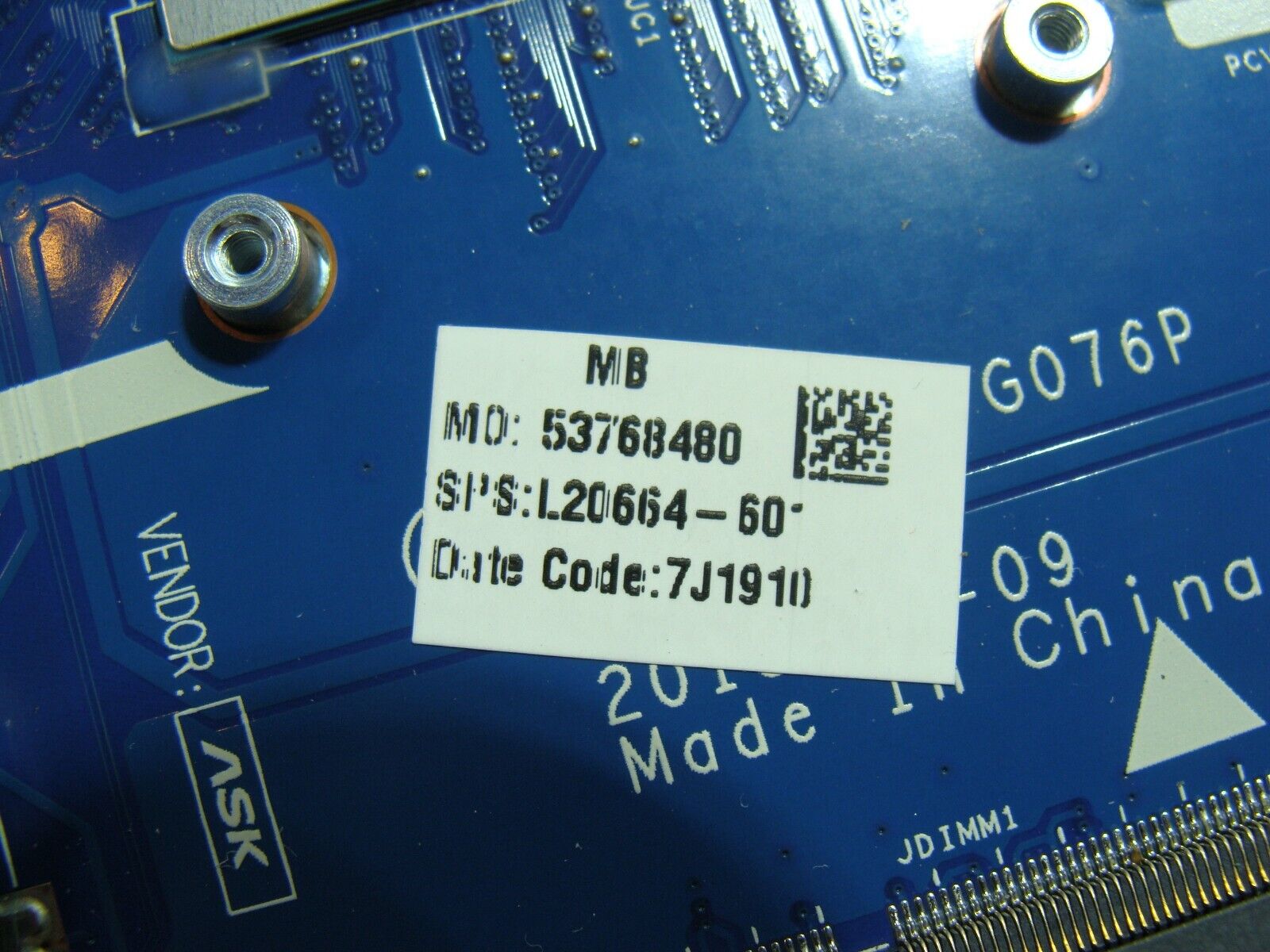 HP 15-db0005dx 15.6