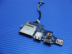 Samsung 15.6" NP510R5E OEM Dual USB SD Power Button Board w/Cable BA92-11837A