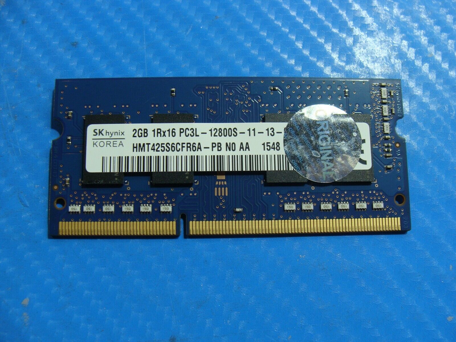 Asus Q304UA SK Hynix 2GB 1Rx16 PC3L-12800S Memory RAM SO-DIMM HMT425S6CFR6A-PB