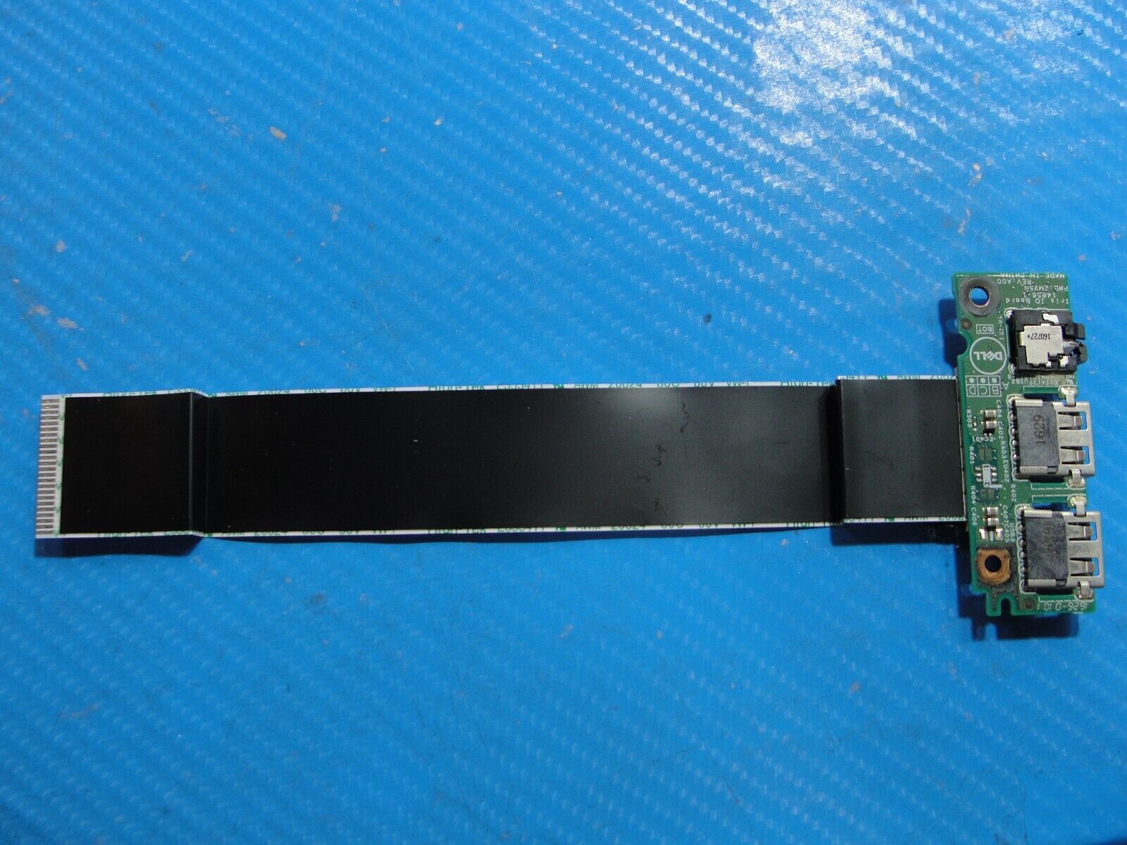 Dell Inspiron 15.6” 15 3558 OEM AKDual USB Audio Port Board w/Cable C2G6K 2MV5N