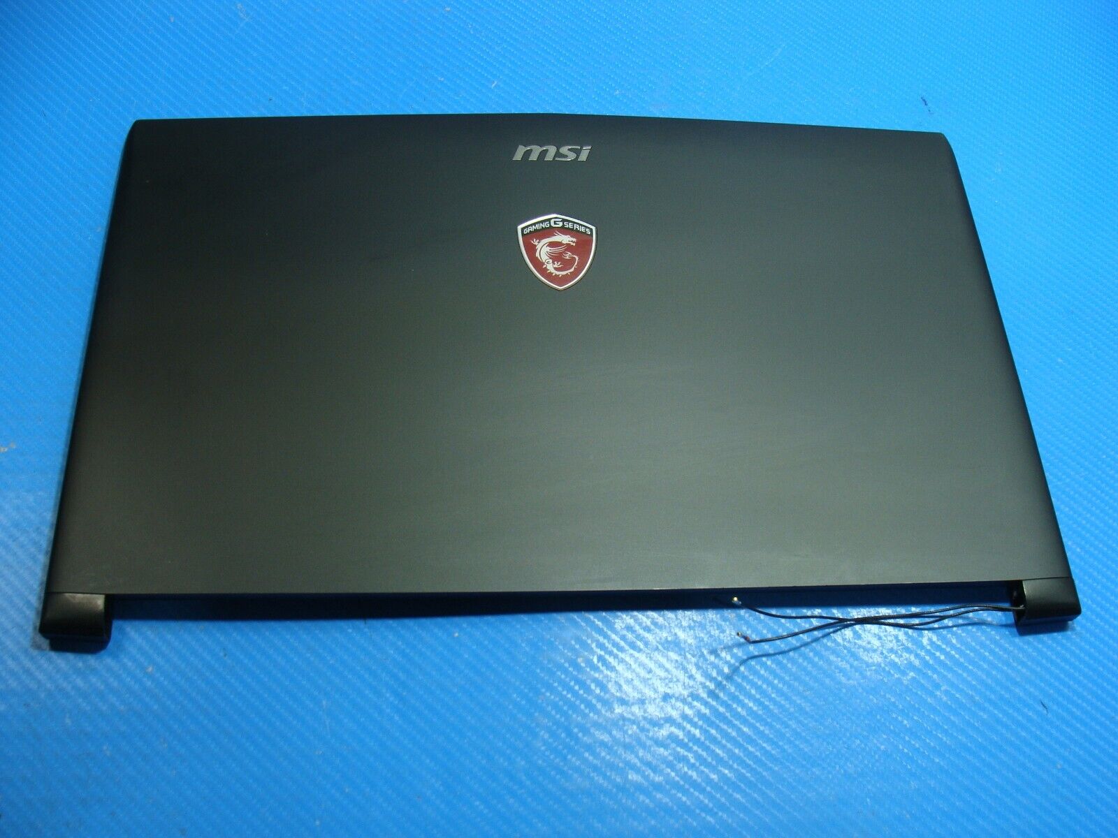 MSI 15.6” GL62M 7RE OEM Laptop LCD Back Cover w/Front Bezel 3076J3A613P89 Grd A