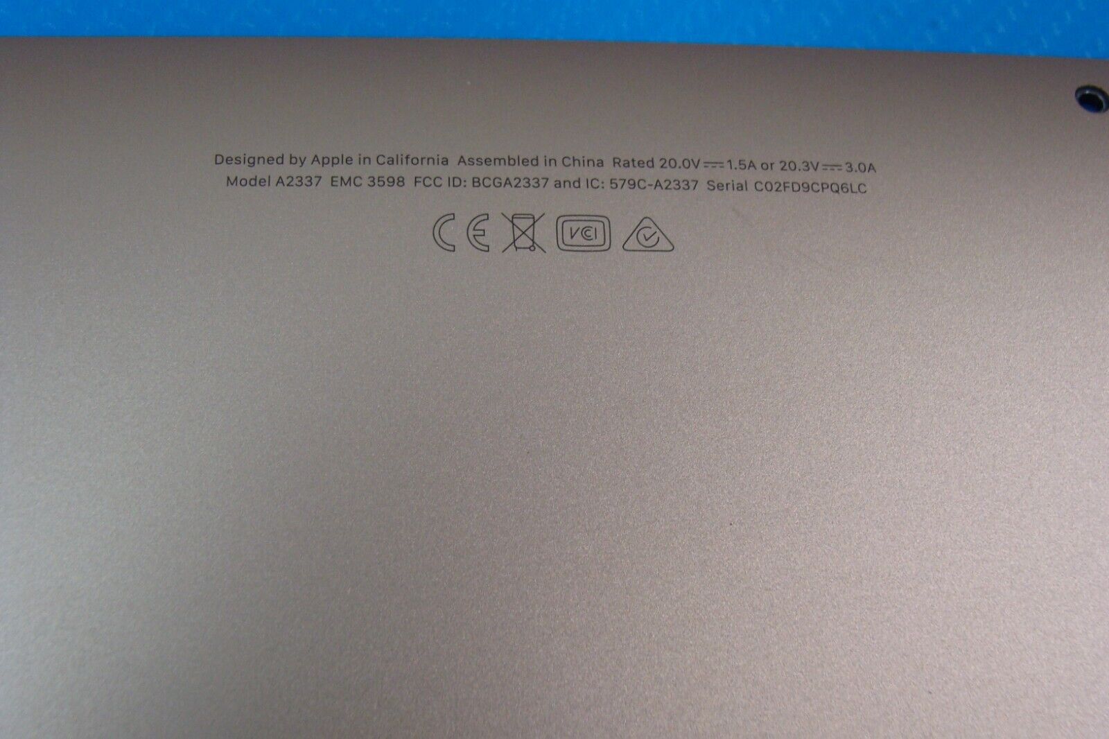 MacBook Air M1 A2337 13